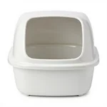 Ceramic Cat Litter Box with Lid - 1