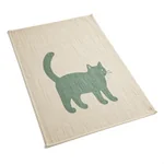 Linen Cat Mat with Natural Dye - 2