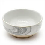 Ceramic Cat Bowl with Marble Finish - 3