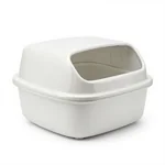 Ceramic Cat Litter Box with Lid - 2