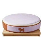Lavender Luxe Dog Bed for Comfort and Style - 1