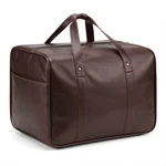 Premium Leather Cat Carrier with Adjustable Handles for Stylish and Easy Transport - 2