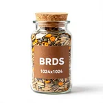 EcoBlend Sunflower Seed Mix for Birds - Premium Blend of Sunflower, Hemp, and Pumpkin Seeds - 1